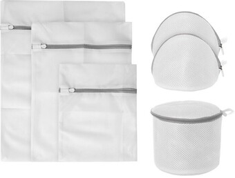 Coles Mesh Wash Bag Set of Six offer