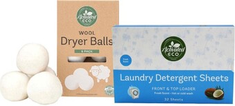 Coles Activated Eco Laundry Detergent Sheets offer