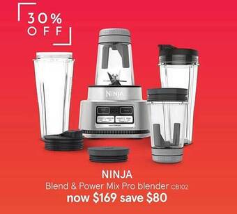 Myer Ninja Blend & Power Mix Pro Blender offer