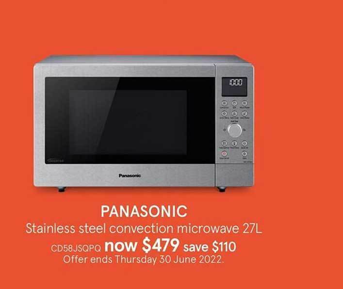 Panasonic Stainless Steel Convection 