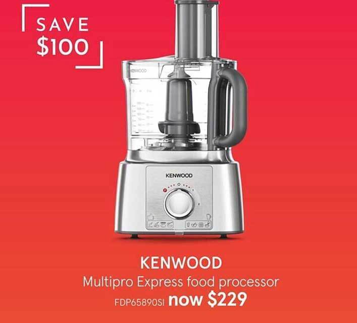 Kenwood Multipro Express Food Processor offer at Myer