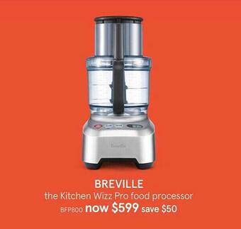 Myer Breville The Kitchen Wizz Pro Food Processor offer