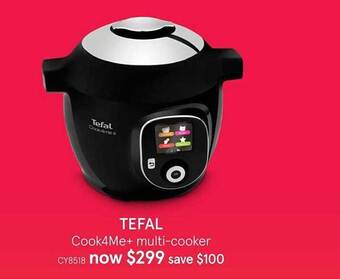 Myer Tefal Cook4me+ Multi-cooker offer