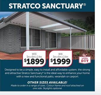 Stratco Stratco Sanctuary offer