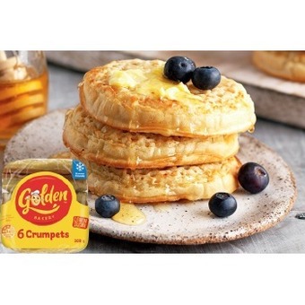 IGA Golden Crumpet Rounds 6 Pack offer