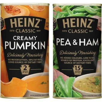 IGA Heinz Classic Canned Soup 520-535g Selected Varieties offer