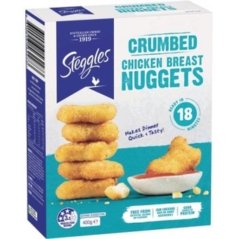 Steggles Chicken Breast Nuggets 400g