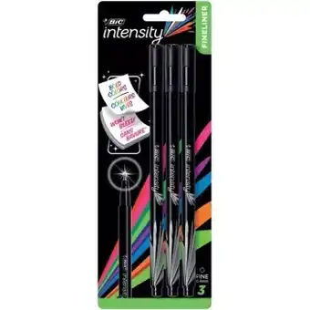 IGA BIC Intensity Fineliner Markers 3 Pack offer
