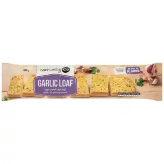 Community Co Garlic Loaf 400g