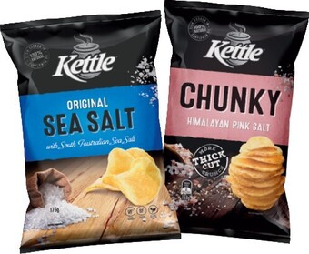 IGA Kettle Potato Chips 150-175g Selected Varieties offer