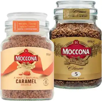 Moccona Freeze Dried, Flavour Infused, or Barista Reserve Coffee 95-100g Selected Varieties