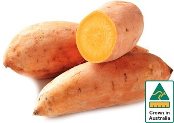 IGA Australian Gold Sweet Potatoes 1kg Pack offer
