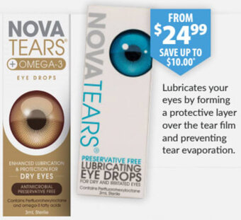 Chemist Discount Centre Nova Tears offer