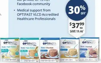 Chemist Discount Centre Optifast offer