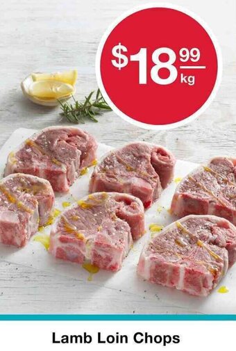 Australian Butchers Store Lamb Loin Chops offer