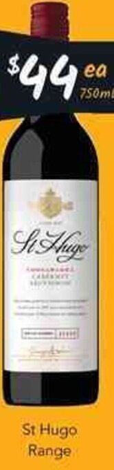 St Hugo Range 750ml