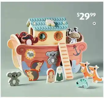 ALDI Wooden Noah's Ark offer
