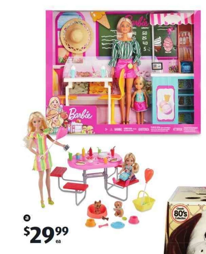 Barbie aldi discount