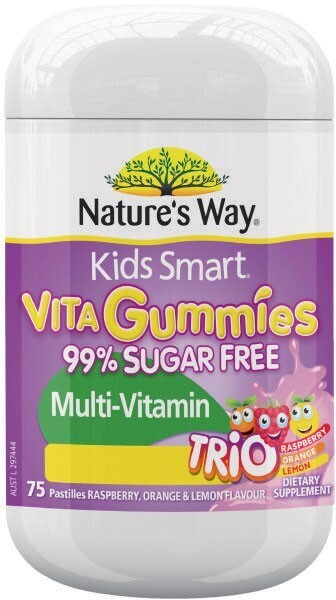 Coles Nature’s Way Vita Gummies Sugar Free Multi Trio 75 Pack offer
