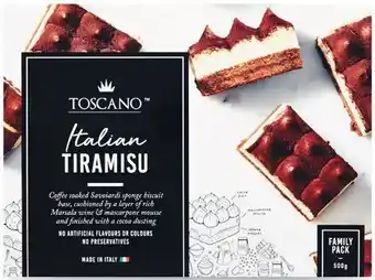 Toscano Family Desserts 450-500g