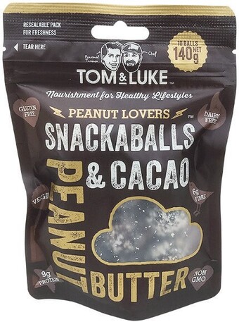 Tom & Luke Snackaballs 132-140g – From the Health Food Aisle