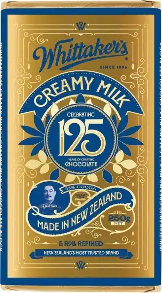 Woolworths Whittaker’s Blocks 200-250g offer