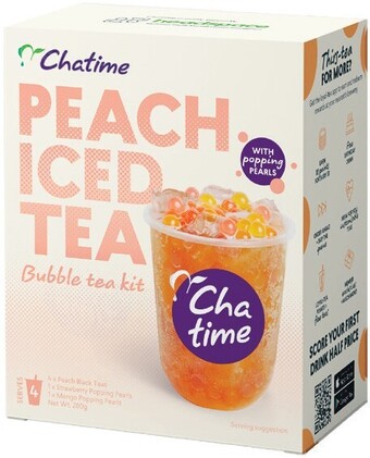 Woolworths Chatime Bubble Tea Pk 4 offer