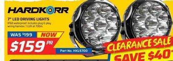 Auto One Hardkorr 7" LED Driving Lights offer