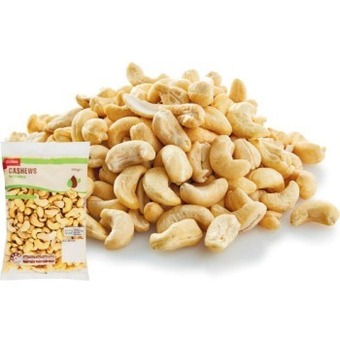 Coles Coles Dry Roasted, Natural or Roasted & Salted Cashews 400g Pack offer