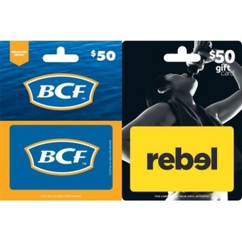 10% off BCF & rebel Gift Cards