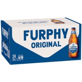 Coles Furphy Refreshing Ale Bottles 24x375mL offer