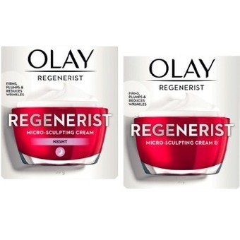 Coles Olay Regenerist Micro Sculpting Cream or Micro Sculpting Night Cream 50g offer