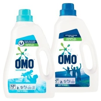 Omo Laundry Liquid 2 Litre or Powder 2kg