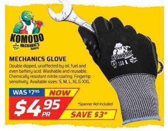Auto One Komodo - Mechanics Glove offer