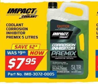 Impact - Coolant Corrosion Inhibitor Premix 5 Litres