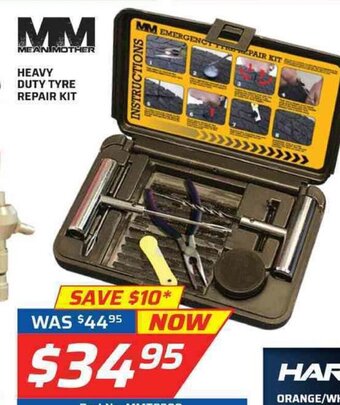 Auto One Mean Mother Heavy Duty Tyre Repair Kit offer