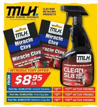 Auto One Clay Bar Detailing Products offer