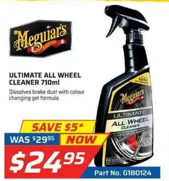 Auto One Meguiars - Ultimate All Wheel Cleaners 710ml offer
