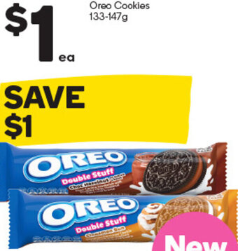 Woolworths Oreo Cookies 133-147g offer