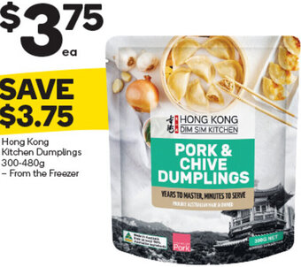 Woolworths Hong Kong Kitchen Dumplings 300-480g - From The Freezer offer