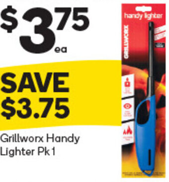 Woolworths Grillworx Handy Lighter Pk 1 offer