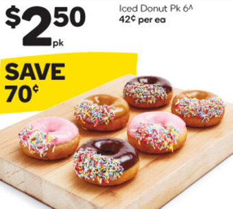 Iced Donut Pk 6