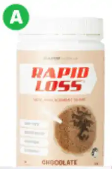 Woolworths Rapid Loss Meal Replacement Shake 740g offer