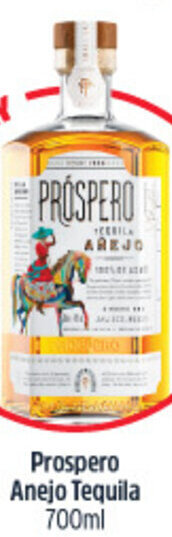 Woolworths Prospero Anejo Tequila 700ml offer