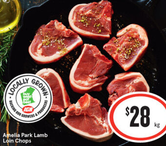 Amelia Park Lamb Loin Chops