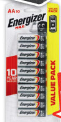 IGA Energizer Max AA Batteries 10 Pack offer