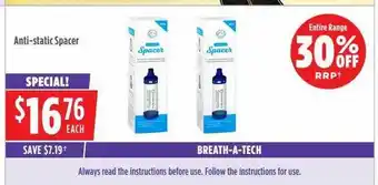 Anti-static Spacer Breath-a-tech