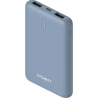 JB Hi-Fi Cygnett ChargeUp Move 5K Dual USB Power Bank (Blue) offer