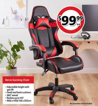 Coles Verve Gaming Chair offer