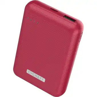 JB Hi-Fi Cygnett ChargeUp Reserve 18W 10K PD Fast Charge Compact Portable Power Bank (Red) offer